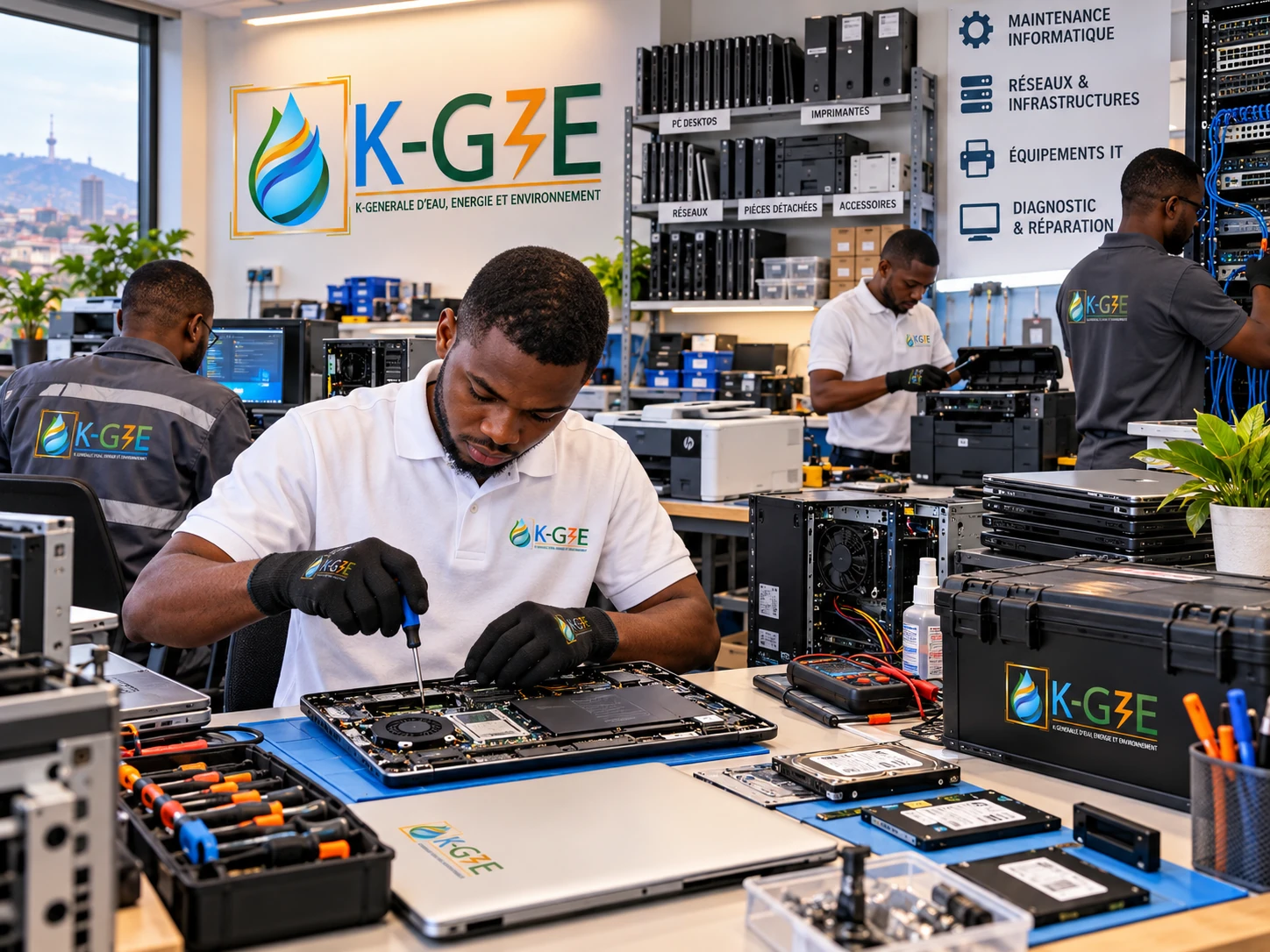 Maintenance des ordinateurs & parc informatique