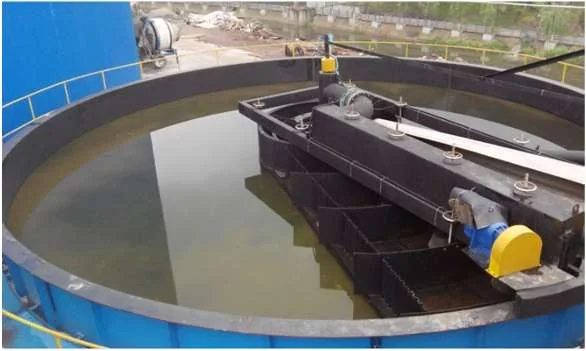Unité de flottation à gaz dissous peu profonde